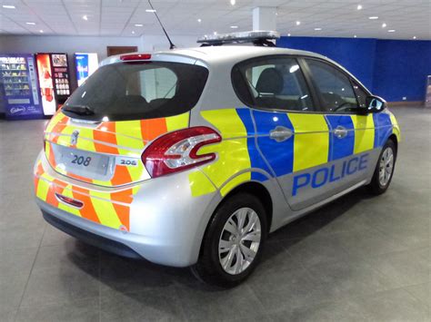 Pergeout Peugeot Police Demonstrator Blue And Ambe Flickr