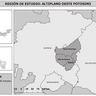 Localización espacial de los municipios que integran la región de