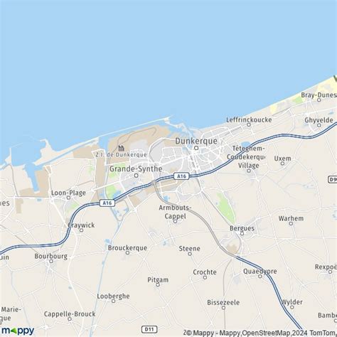 Plan Dunkerque Carte De Dunkerque 59240 Et Infos Pratiques