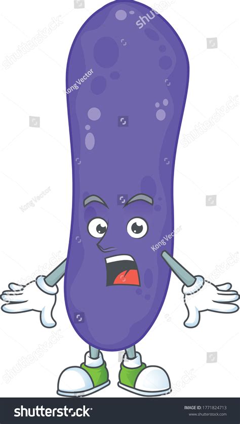 Cartoon Design Escherichia Coli Showing Amazed Stock Vector (Royalty Free) 1771824713 | Shutterstock