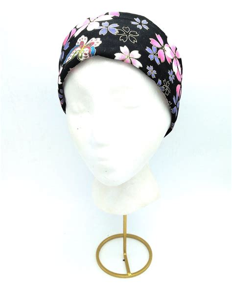 Japanese Headband 100 Cotton Easy To Wear Etsy