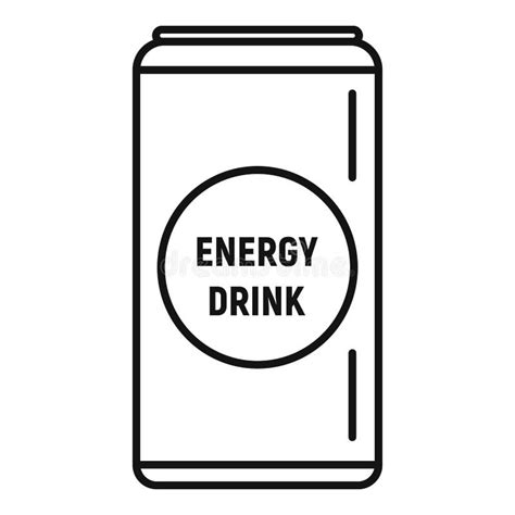 Energy Drink Can Logo Stock Illustrations Energy Drink Can Logo