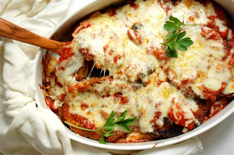 Baked Eggplant Parmesan Recipe With Ricotta Cheese Bryont Blog