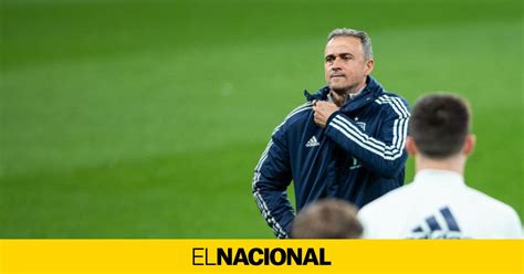 Luis Enrique Tiene El Primer Gran Incendio En La Roja Hay Un Rebelde