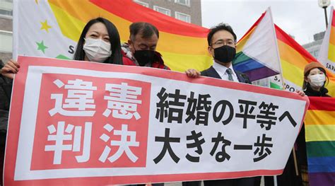 Japan Court Says It Is Unconstitutional To Bar Same Sex Marriage