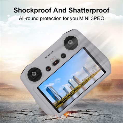 For Dji Mini 3 Pro Dji Rc With Screen Puluz Silicone Protective Case