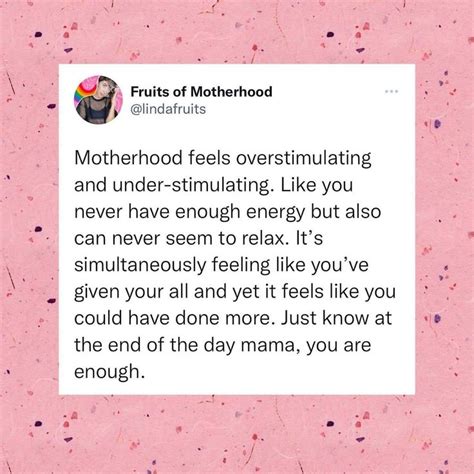 Scary Mommy On Instagram “you Are Enough By Fruitsofmotherhood