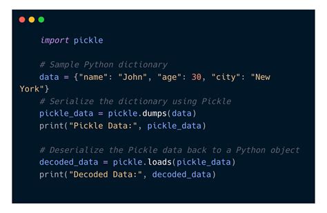 Data Serialization In Python JSON Vs Pickle