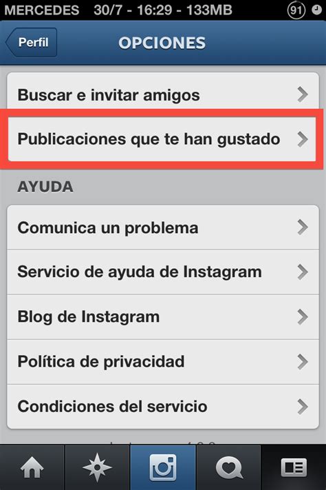 COMO VER LAS FOTOS Y VIDEOS QUE TE GUSTAN EN INSTAGRAM DESDE EL