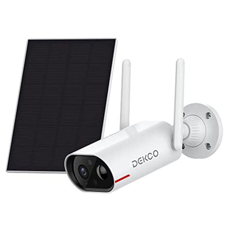 Amazon DEKCO Security Cameras Wireless Outdoor 2K Solar Security