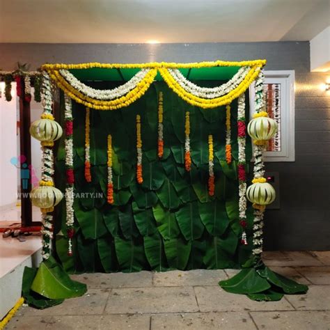 Banana Leaf Decorating Ideas