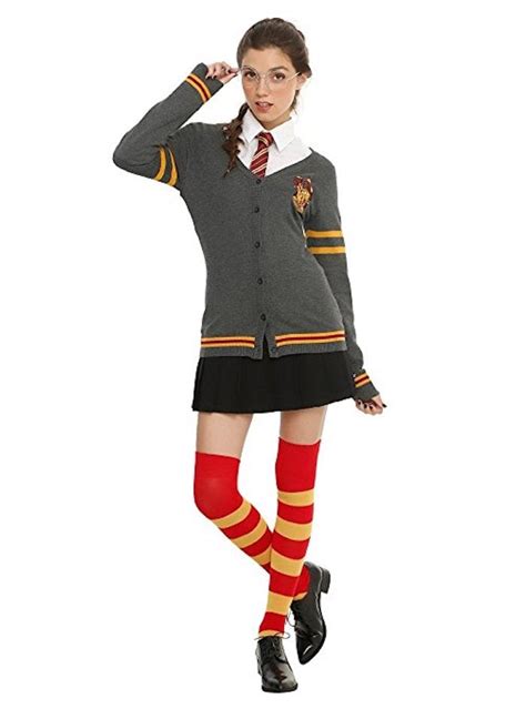 Hot Topic Harry Potter Gryffindor Cardigan Sexy Harry Potter Costumes