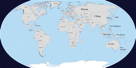 [OC] World Map According to Plague Inc.: Evolved [4972x2517] : r/MapPorn