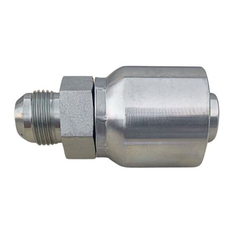 Conector Recto Rosca Jic Flare Macho Manguera R Y R