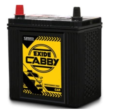 Four Wheeler Exide Cabby Battery Nominal Voltage Volt V At Best