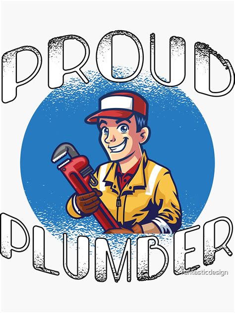 Occupation Plumber Proud Plumber Skilled Plumbers Plumbing Sticker By