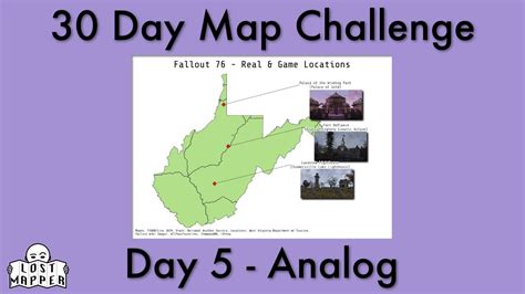 30 Day Map Challenge 2023 Day 5 Analog YouTube