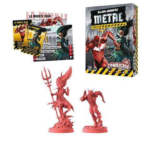 Zombicide Dark Night Metal Pack Al Updown Juegos