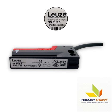 Leuze GS 61 6 3 Is A Fork Photoelectric Sensor