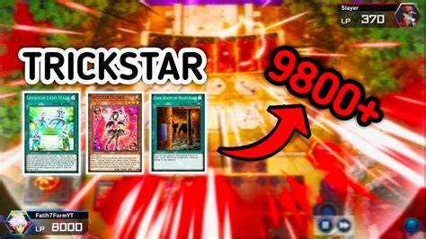 Best Burn Deck Trickstar Yu Gi Oh Master Duel Youtube