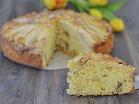 Torta Mele E Noci Soffice E Profumata Ricetta Facile