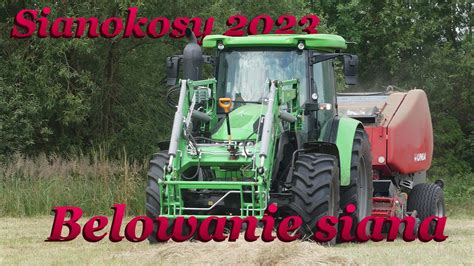 Skręcony w Balota Sianoksy na Dolnym Śląsku Deutz Fahr 5115