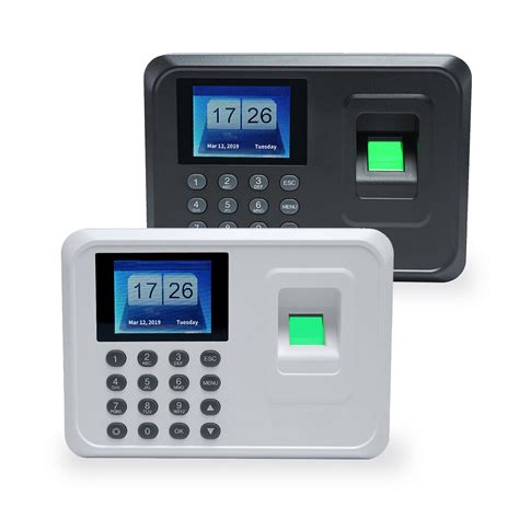 A5 24in Biometric Fingerprint Punch Time Clock Gr Grandado