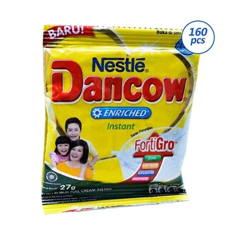 Promo Dancow Enriched Instant Fortigro Full Cream 27 G 160 Pcs