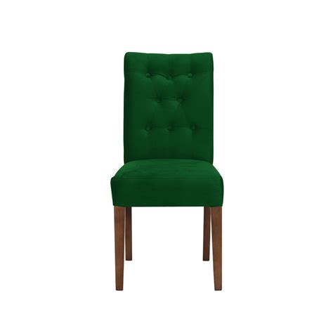 Ripley SILLA DE COMEDOR OVIEDO TELA VELVET VERDE