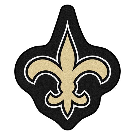 FanMats® 20979 - New Orleans Saints Logo on Mascot Mat - TRUCKiD.com