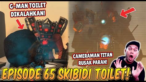 EPISODE BARU 65 SKIBIDI TOILET AKHIRNYA PERANG BESAR DUO TITAN TERKUAT