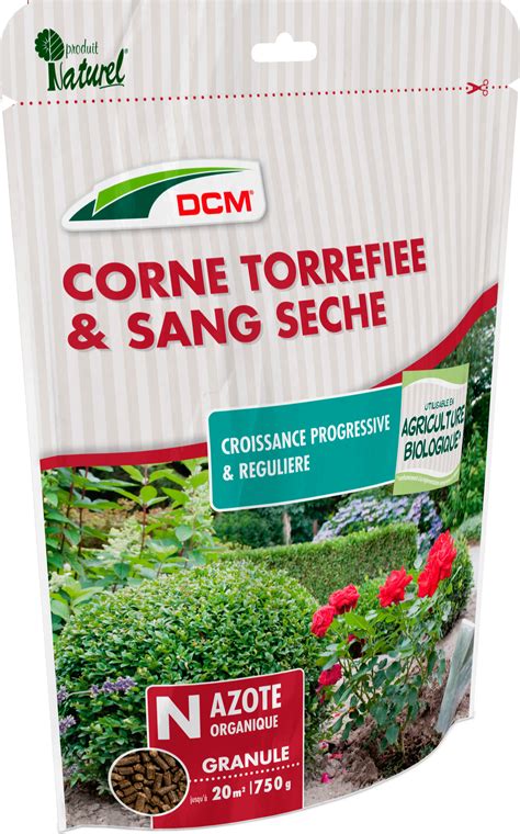 Corne torréfiée et Sang séché DCM DCM