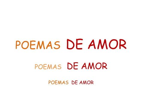 Poemas De Amor Ppt