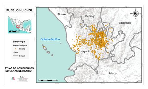 Huicholes Ubicación Atlas De Los Pueblos Indígenas De México Inpi