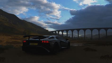 Papel De Parede Forza Horizon Lamborghini Aventador Svj X