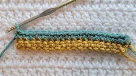 Photo Tutorial How To Crochet The Rail Road Stitch Crochetmelovely