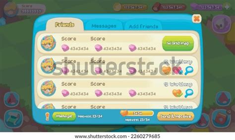 Complete Set Level Button Game Ui Stock Vector (Royalty Free) 2260279685 | Shutterstock