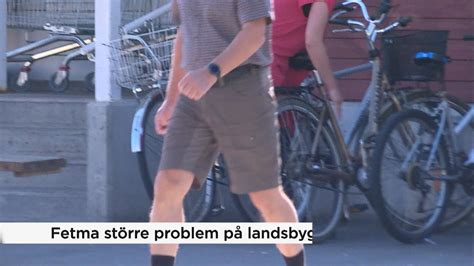 Fetman Kar Mer P Landsbygden Forskare Oroade Nyheterna Tv