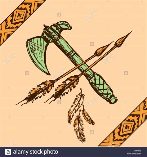 Indian Tomahawk Drawing at GetDrawings | Free download