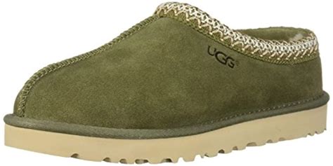 Ugg Suede Tasman Slipper In Moss Green Green For Men Lyst