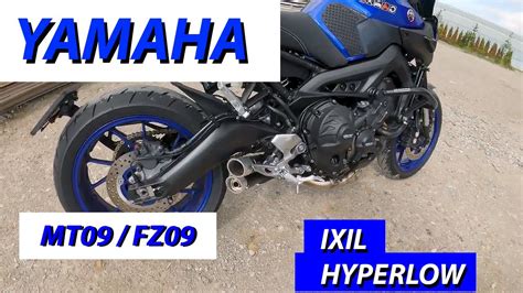 4K IXIL Hyperlow MT09 Yamaha Exhaust Without DB Killer 1 DB Killer