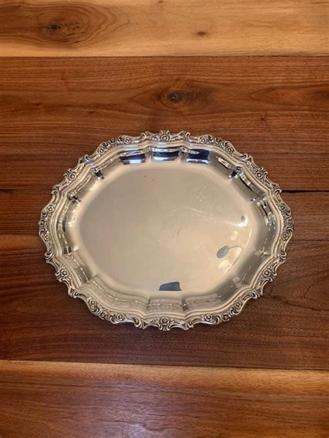 Oneida Webster Wilcox Countess Silverplate Oval By Etsy