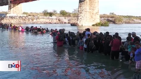 Cierran Parcialmente Puente Que Une Eeuu Y M Xico