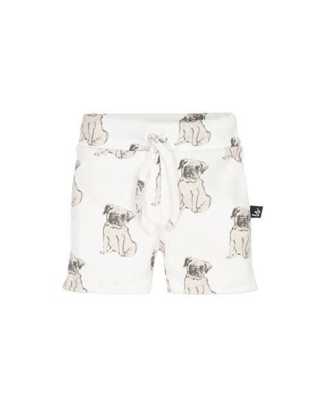 Rib Jersey Short Hondjes