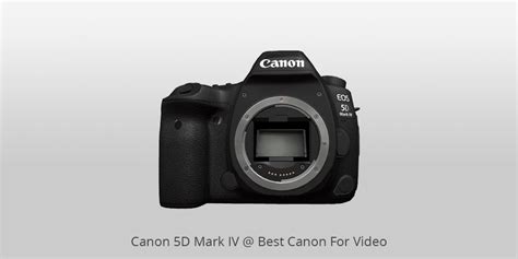 Best Canon Cameras For Video To Buy In