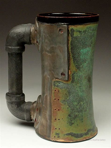 Andrew Massey Steampunk Pottery At Mudfire Gallery Ceramic Teapots