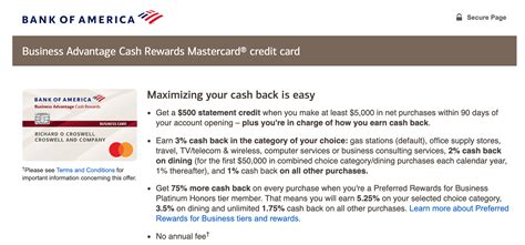 Targeted Bank Of America Business Cash Rewards Signup Bonus