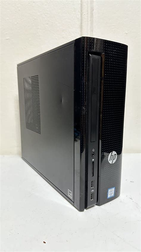 HP Slimline Desktop 260 P026 I3 6100T 3 2GHz 8GB 180GB SSD Win11 PC