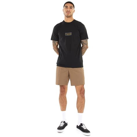 Buy Vans Mens Classic Easy Box T Shirt Blackwhiteold Gold