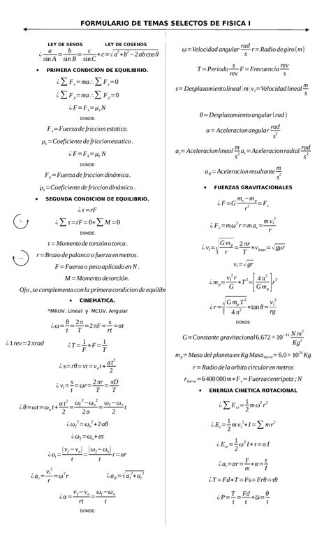 375464259 Formulario de Temas Selectos de Fisica 1 1 rev 2 πrad